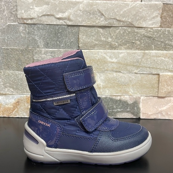 Geox Sleigh ABX Waterproof Girls Boot - Picture 7 of 10